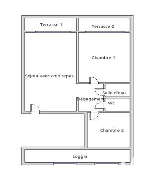 Apartment for sale 3 rooms 37 m² Valras-Plage