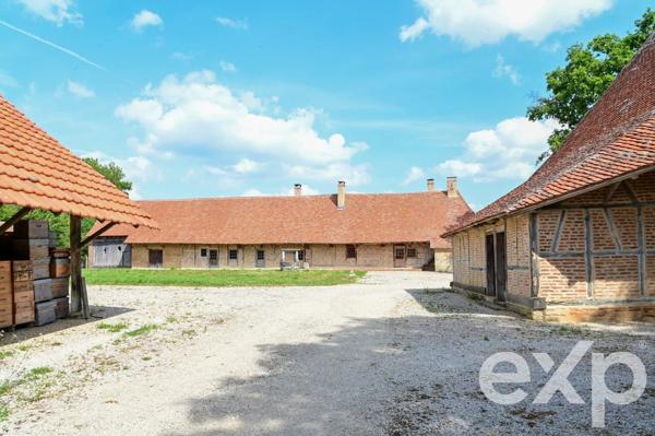 Propriété rurale en Bresse bourguignonne