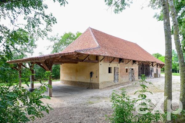 Propriété rurale en Bresse bourguignonne