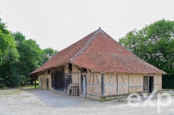 Propriété rurale en Bresse bourguignonne