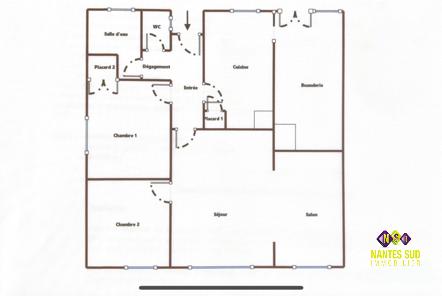 REZE NAUDIERES MAISON 4 PIECES 74 M² 235 000 € FAI Réf 3496GC – nantes Sud Immobilier