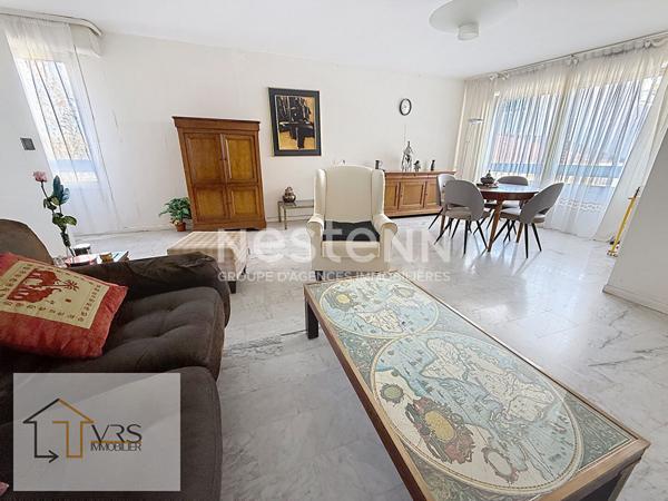 PERPIGNAN - APPARTEMENT T4 100M2 AVEC GARAGE DANS RESIDENCE SECURISEE AVEC ASCENSEUR