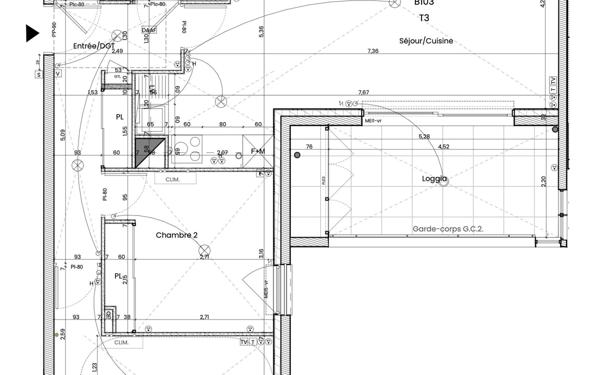 Appartement à vendre    3 pièces • 70,34 m2 Frontignan