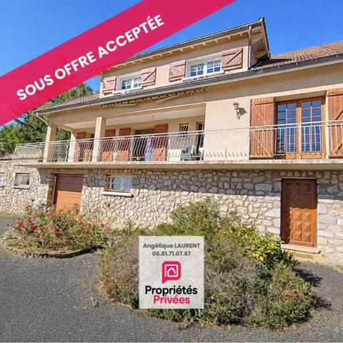 Maison familiale 220 m² + 220 m² de garage/stockage +terrain Soleymieux