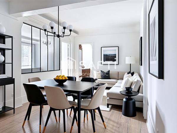 3 PIECES - CALME - LUMINEUX - FONCTIONNEL