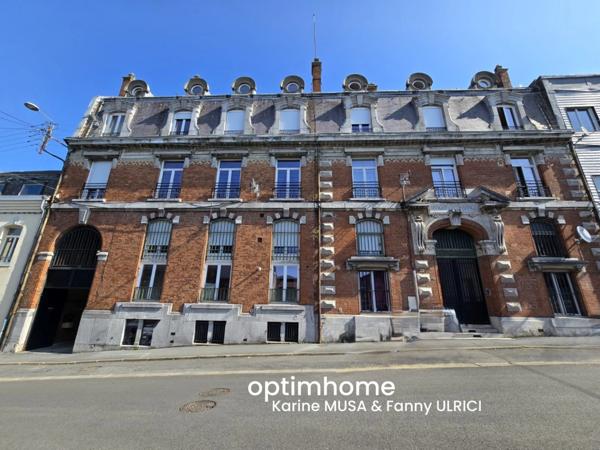 59 - Vente immeuble FOURMIES - 11 logements 2 salles 1500 m² - Terrain 1302 m²