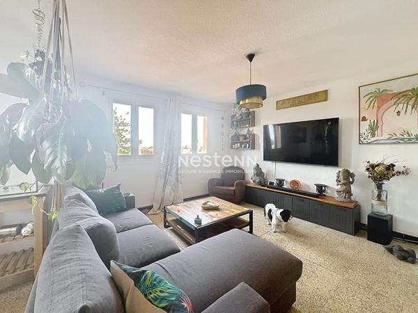 Perpignan Appartement  4 pieces avec balcon et garage