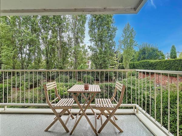 Appartement 63m² à 10min RER avec balcon au sud