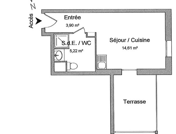Vente appartement Rennes : 165 000 € - AJP Immobilier Rennes Nord