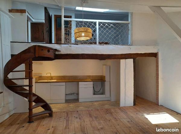 Appartement duplex entièrement rénové