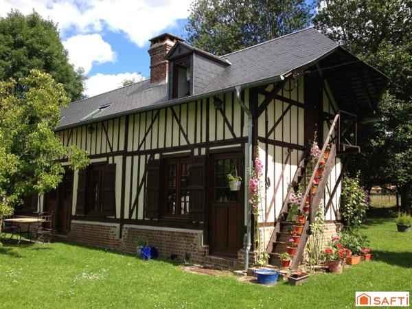 Jolie maison Normande, 2-3 chambres, commerces à pied