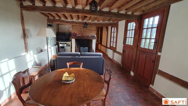 Jolie maison Normande, 2-3 chambres, commerces à pied