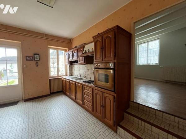 Maison de village avec grange et jardin