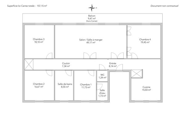 Appartement Paris 8e - MADELEINE