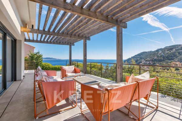 Villa neuve contemporaine Vue mer Théoule-Sur-Mer