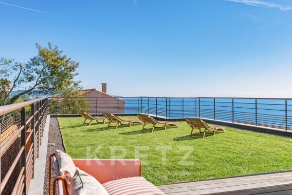Villa neuve contemporaine Vue mer Théoule-Sur-Mer