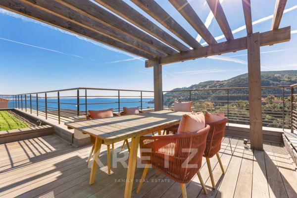 Villa neuve contemporaine Vue mer Théoule-Sur-Mer