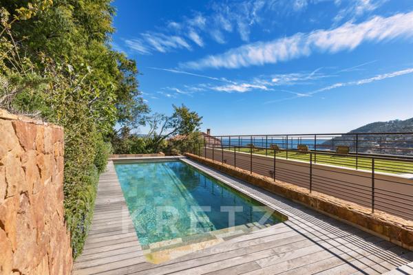 Villa neuve contemporaine Vue mer Théoule-Sur-Mer