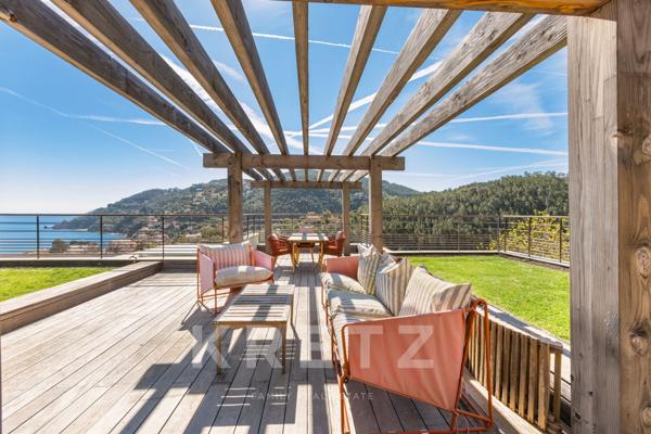 Villa neuve contemporaine Vue mer Théoule-Sur-Mer