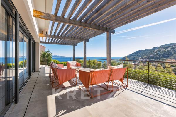 Villa neuve contemporaine Vue mer Théoule-Sur-Mer