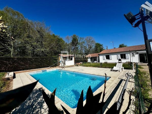 Maison à rénover au calme avec piscine - 24700 Montpon Ménesterol
