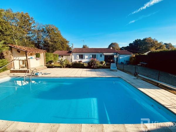 Maison à rénover au calme avec piscine - 24700 Montpon Ménesterol