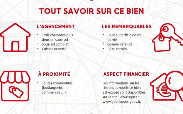 Maison à vendre    4 pièces • 87,73 m2 Lamarche-sur-Saône