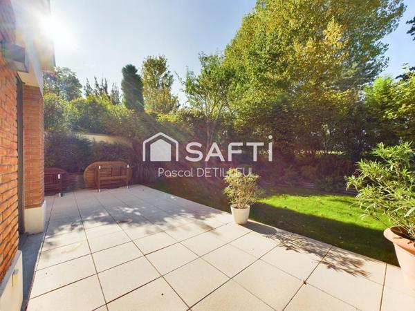 GARCHES- Buzenval - Domaine le Cottage appartement 5 pièces 126m2 avec jardin