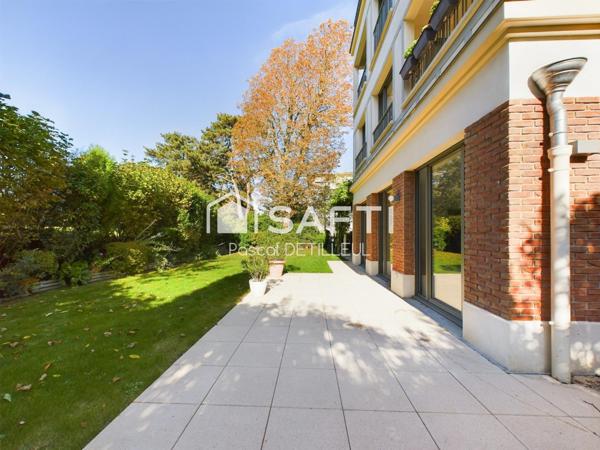 GARCHES- Buzenval - Domaine le Cottage appartement 5 pièces 126m2 avec jardin