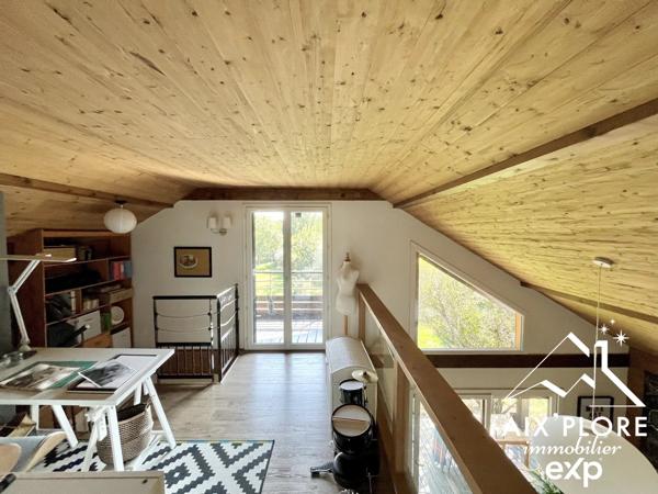 Coup de cœur à Tresserve : magnifique maison individuelle 4 pièces, sur terrain plat d'exception constructible de 2 288 m², accès lac à pied