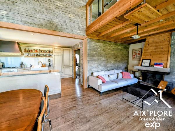 Coup de cœur à Tresserve : magnifique maison individuelle 4 pièces, sur terrain plat d'exception constructible de 2 288 m², accès lac à pied