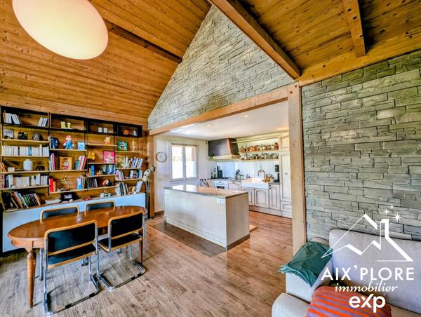 Coup de cœur à Tresserve : magnifique maison individuelle 4 pièces, sur terrain plat d'exception constructible de 2 288 m², accès lac à pied