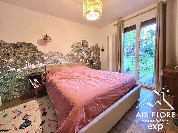 Coup de cœur à Tresserve : magnifique maison individuelle 4 pièces, sur terrain plat d'exception constructible de 2 288 m², accès lac à pied