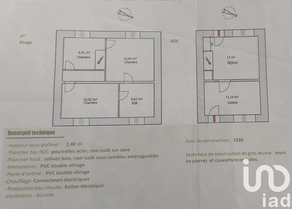 Maison à vendre 4 pièces 78 m² Villers-Saint-Paul