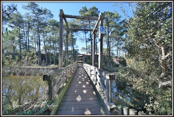 Appartement à vendre 2 pièces de 36 m² environ SOUSTONS (40) vue du lac marin avec terrasse