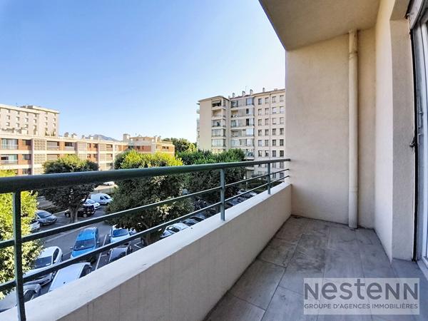 A LOUER - Appartement T4 - 3 chambres 77m²  balcon loggia à Marseille13009