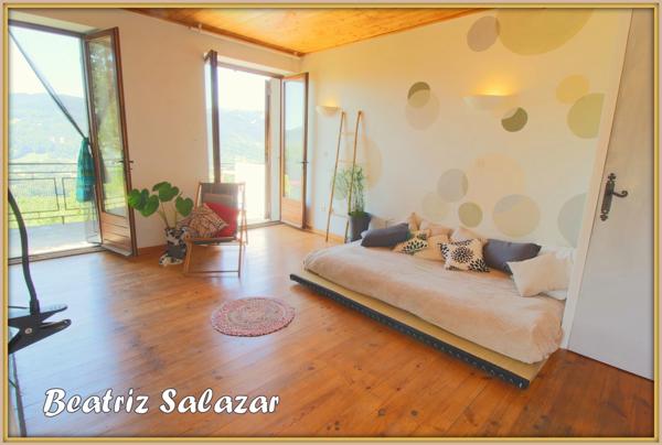 A Seyne-les-Alpes appartement T2, 31 m² avec terrasse, jardin et grand atelier dans un environnement très calme.