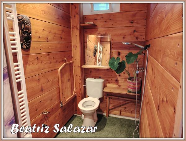 A Seyne-les-Alpes appartement T2, 31 m² avec terrasse, jardin et grand atelier dans un environnement très calme.