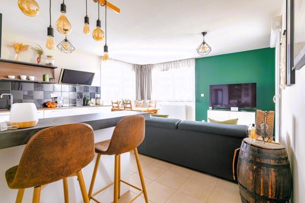 T3 récent - grand balcon et box sécurisé – 62,35 m²