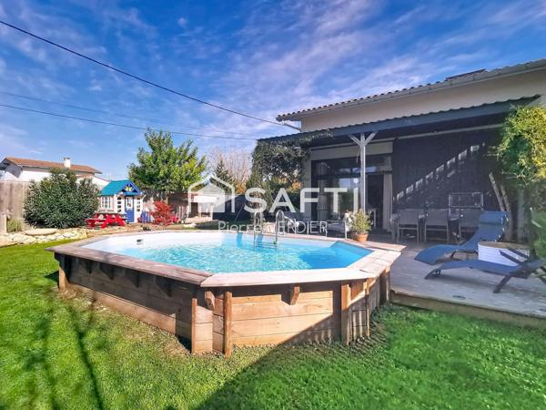 Rénové, spacieux, piscine