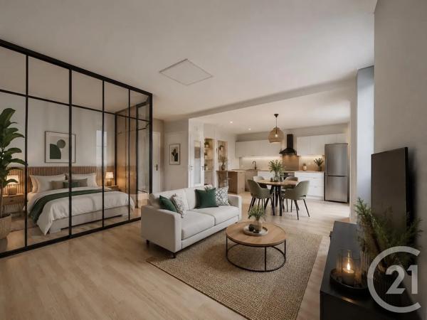 Appartement F3 à vendre  3 pièces - 43,27 m 2   LYON  - 69001