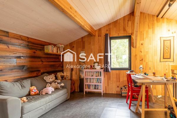 Maison en bois - 3 chambres