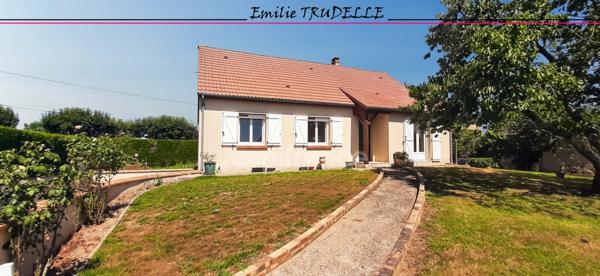 Maison à vendre pavillon 5 pièces, 3 chambres LHOMME (72) 97m², terrain de 840 m²