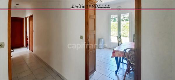 Maison à vendre pavillon 5 pièces, 3 chambres LHOMME (72) 97m², terrain de 840 m²