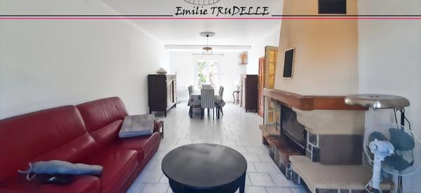 Maison à vendre pavillon 5 pièces, 3 chambres LHOMME (72) 97m², terrain de 840 m²