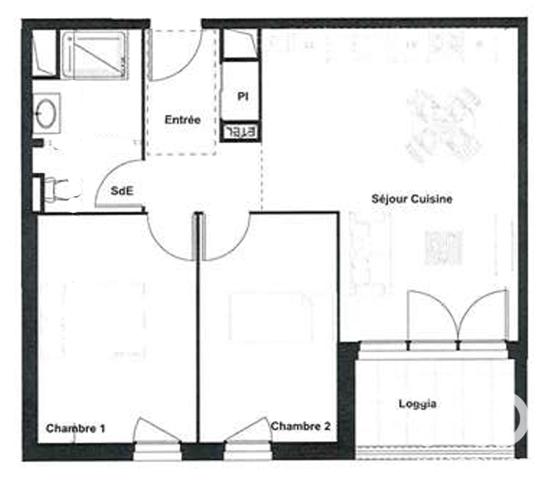 Appartement à vendre 3 pièces 56 m² Rochefort