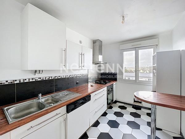 Brest : Secteur Dourjacq bel appartement avec balcon et 3 chambres