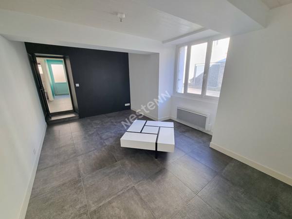 A vendre à MELESSE, appartement Type 3 en duplex de 63m² habitable, 73m² au sol, deux chambres