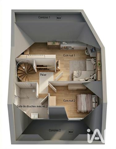 Appartement à vendre 3 pièces 65 m² La Baule-Escoublac