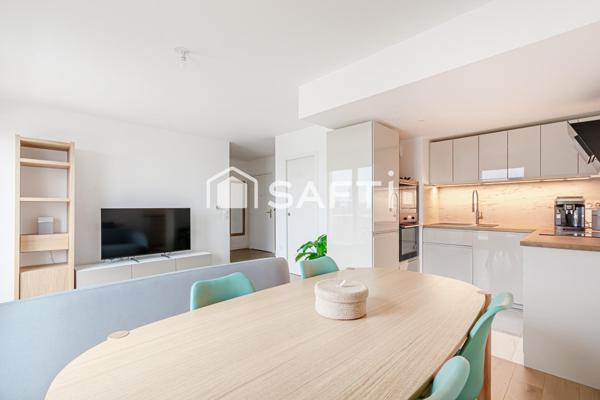 T3 lumineux avec terrasse et double parking